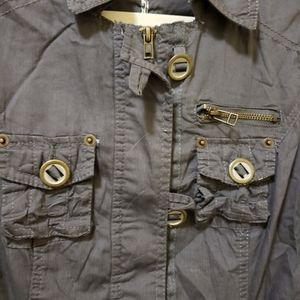 Fashion trench jacket